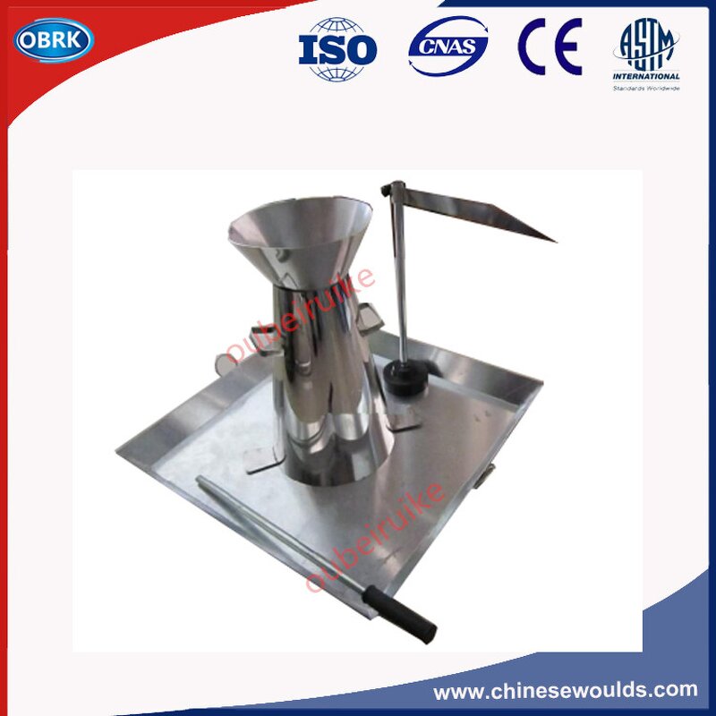 Slump Cone Manufacturer - OEM/ODM Steel Material for Fresh Concrete Slump Test