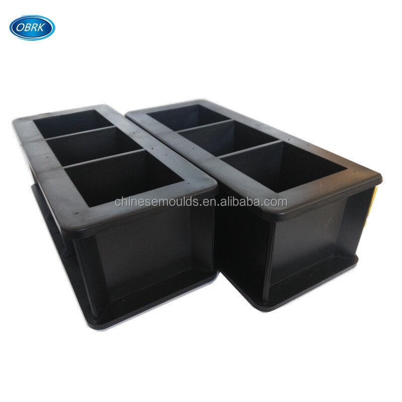 Cement Mortar Mould Manufacturer - OEM/ODM 50mm Cube Plastic Three Gang Cube