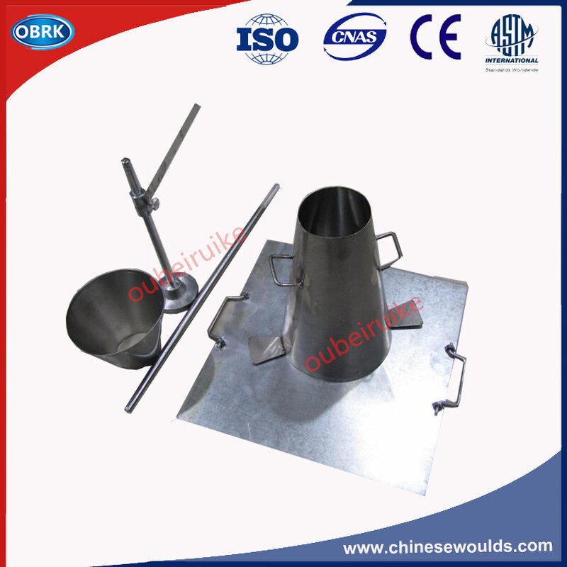 Slump Cone Apparatus Factory - OEM/ODM Jointless with Hand Ring Base Plate