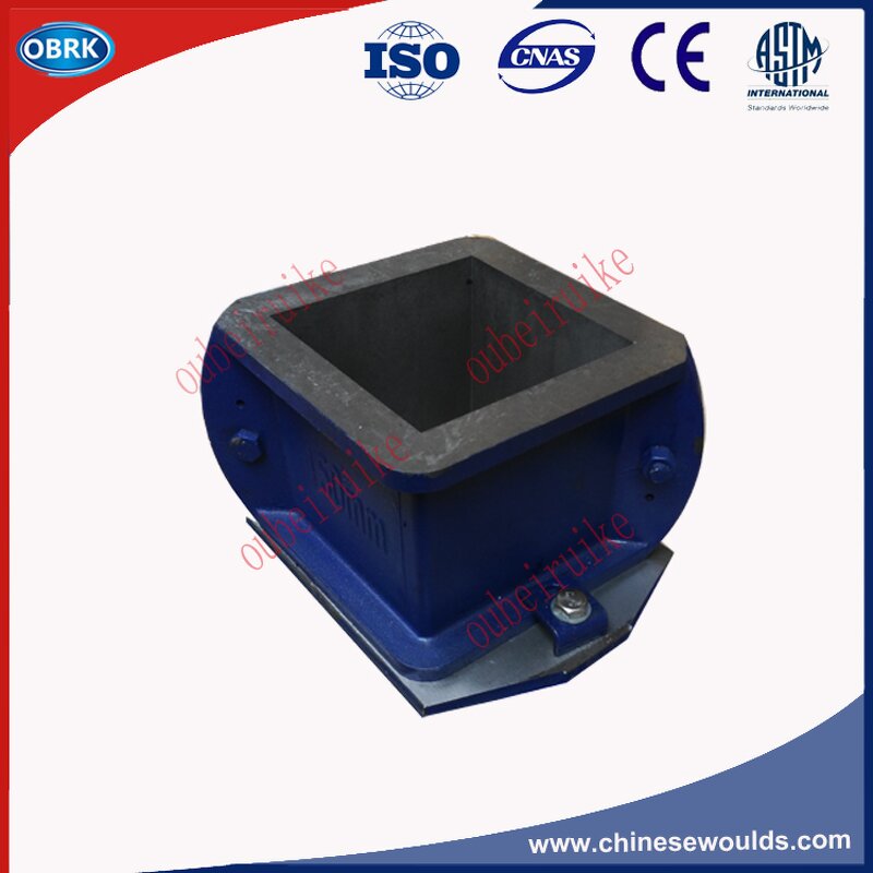 Concrete Cube Mold Factory - OEM/ODM Steel 150mm with Clamp Base Plate