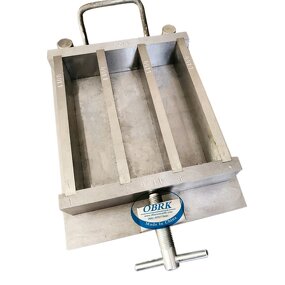 Cement Mortar Mould Factory - OEM/ODM 4040160mm Prism with Screw Concrete Molds