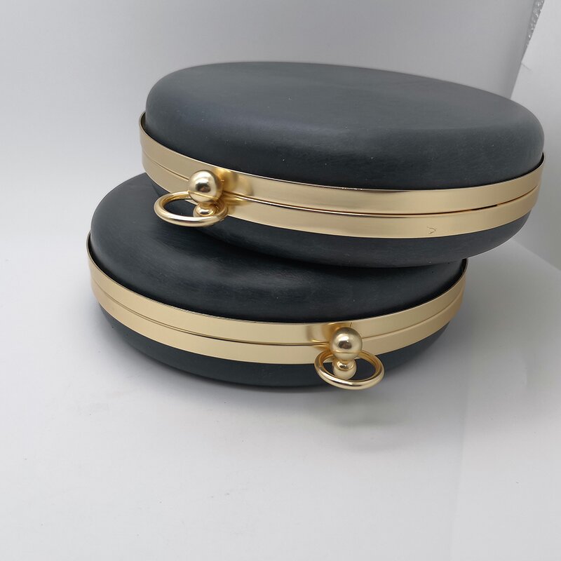 Metal Box Purse Frame Manufacturer - OEM/ODM for Lady Evening Clutch with Plastic Shell