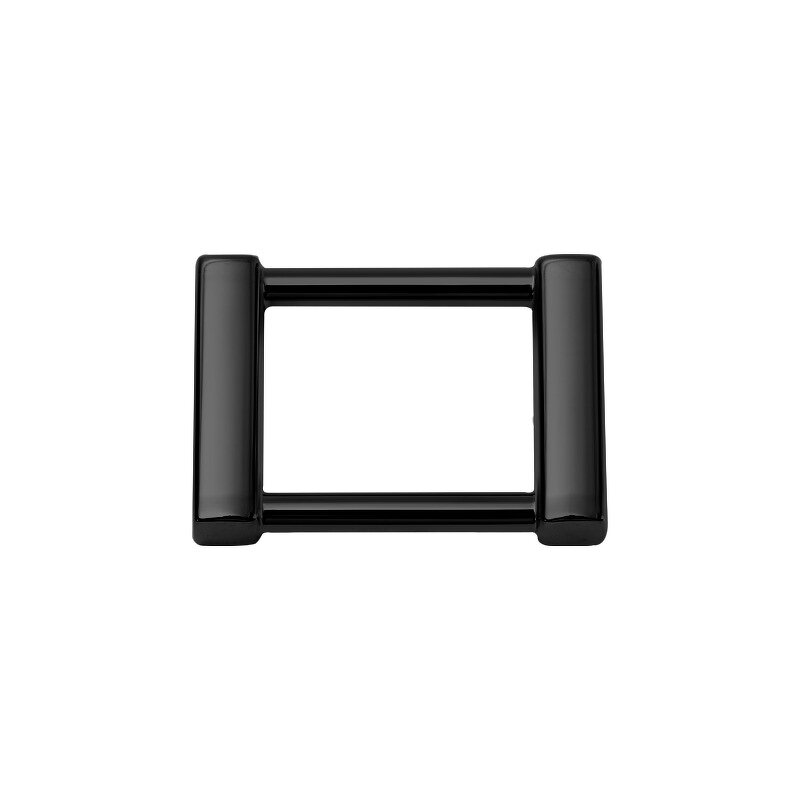 Rectangle Ring Buckle Factory - OEM/ODM Light Gold Black Color for Bag and Garments