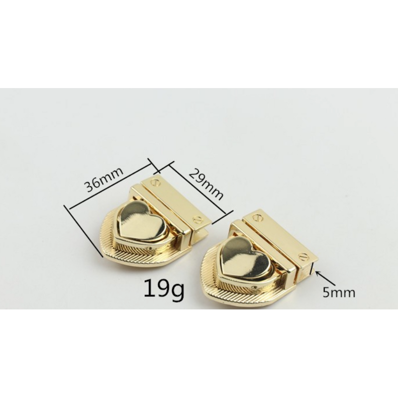 Bag Lock Manufacturer - OEM/ODM Custom Logo Color Oval Shape Turn Lock for Leather Handbag