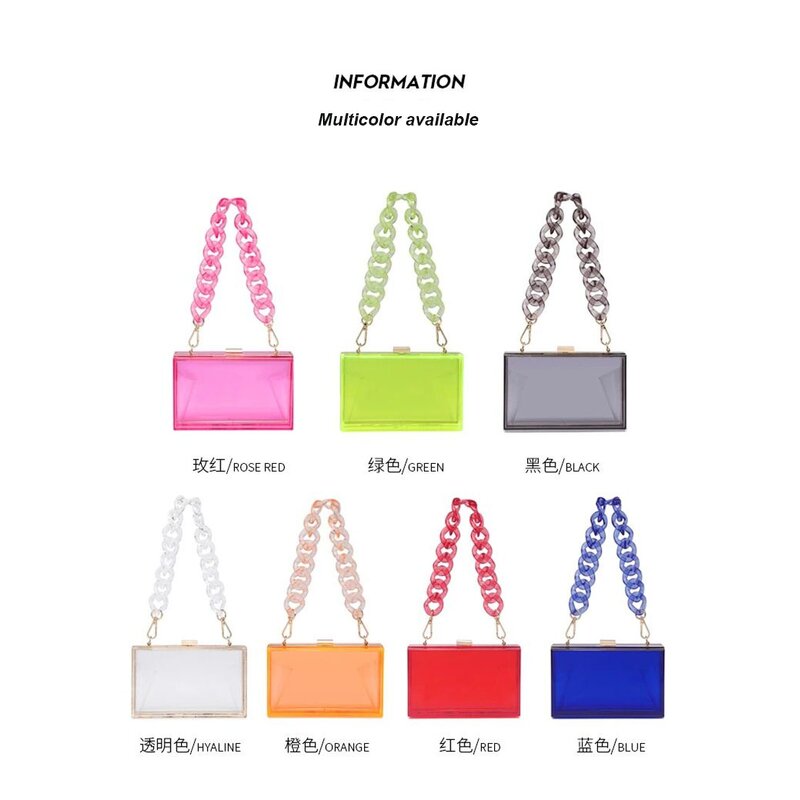 Lady Evening Clutch Manufacturer - OEM/ODM Luxury Metal Frames Plastic Hard Shell Fancy Design