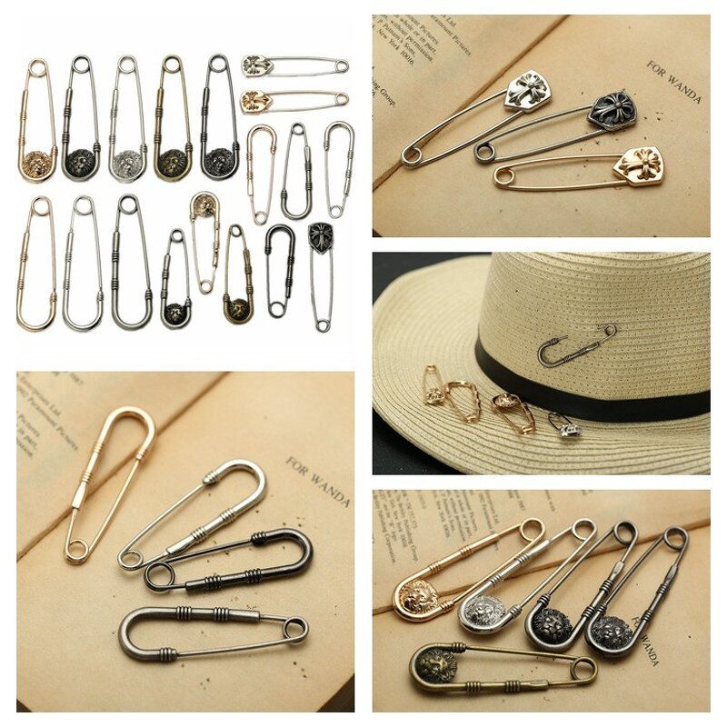 Safety Pin Manufacturer - OEM/ODM Wholesale Small U-Shaped Needle Metal Copper Decorative Buckle
