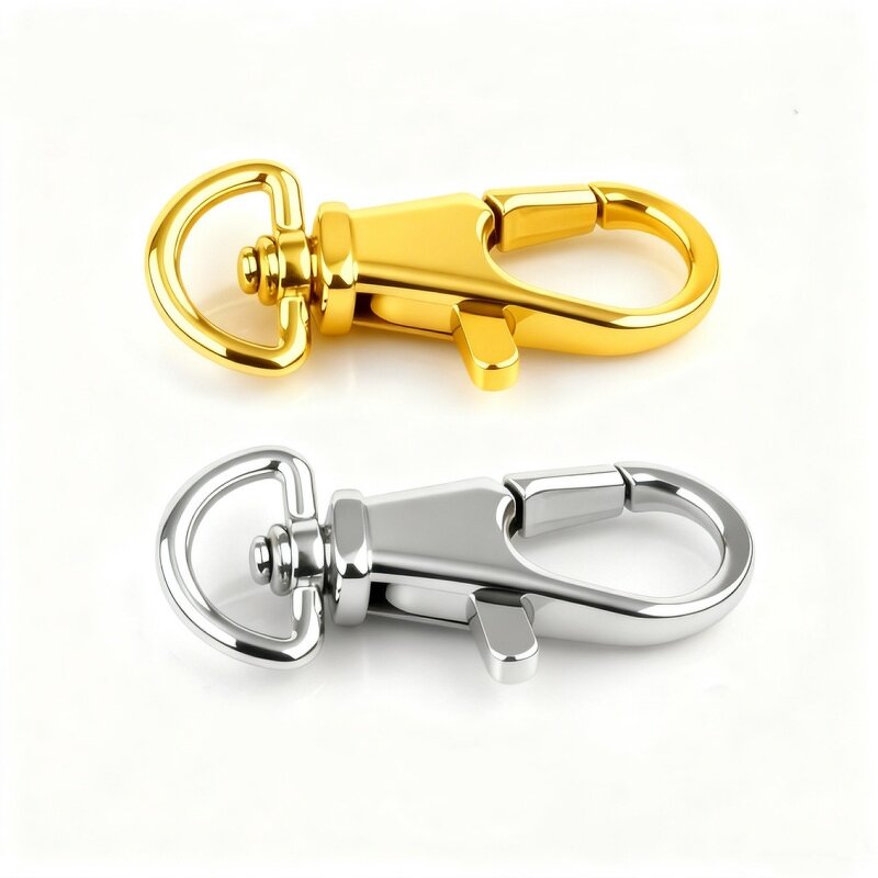 Bag Strap Buckle Factory - OEM/ODM Handbag Accessories Metal Snap Hook Swivel