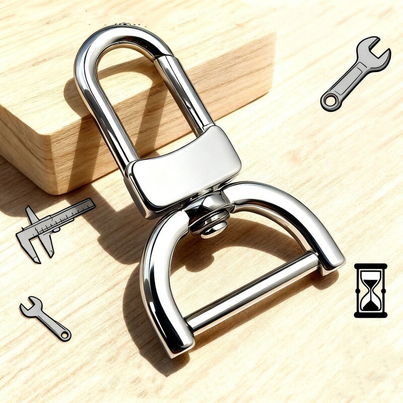 Metal Snap Hook Factory - OEM/ODM Wholesale Custom Size Swivel Zinc Alloy for Bags