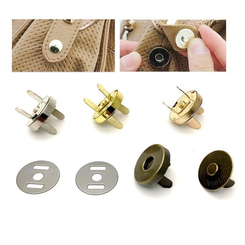Spring Snap Button Factory - OEM/ODM Factory Wholesale Custom Logo 4 Parts for Bags Handbags