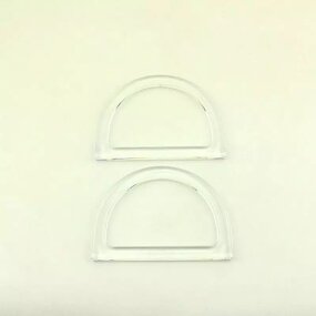 Acrylic D Ring Factory - OEM/ODM 128.5CM Factory Price Bag Accessories Circle Ring Plastic
