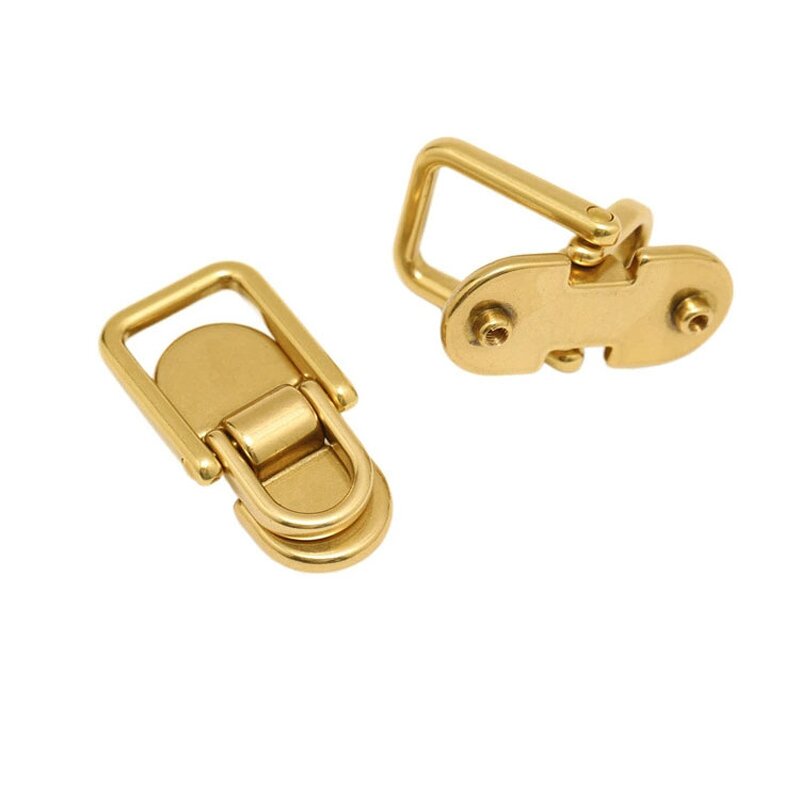 Bag Making Accessories Manufacturer - OEM/ODM Solid Brass Small Side Clip Anchor for Bags