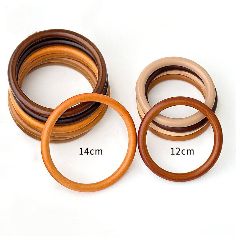 Acrylic Handle Factory - OEM/ODM Transparent Leopard Print D Shape Ring Circle Ring Plastic