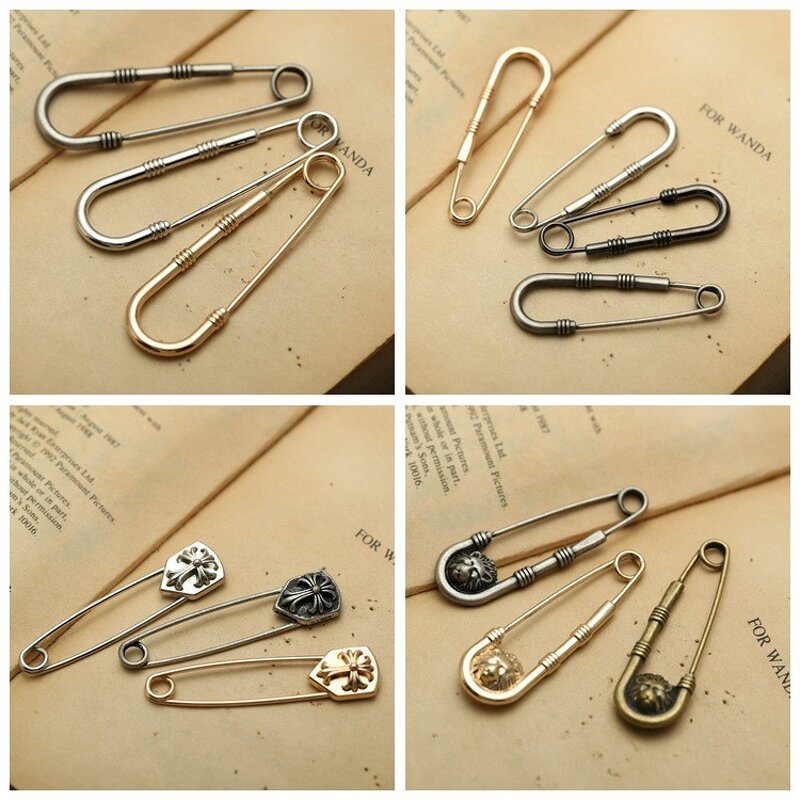 Safety Pin Manufacturer - OEM/ODM Wholesale Small U-Shaped Needle Metal Copper Decorative Buckle