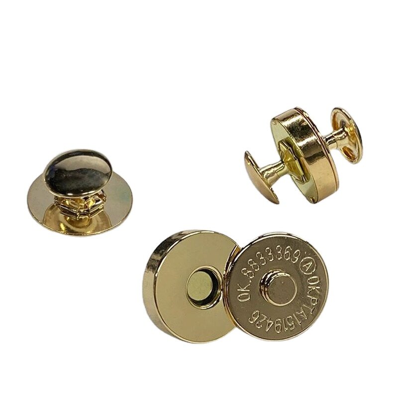 Magnet Buttons Manufacturer - OEM/ODM 14mm 18mm Strong Power Super Thin for Purse Wallet