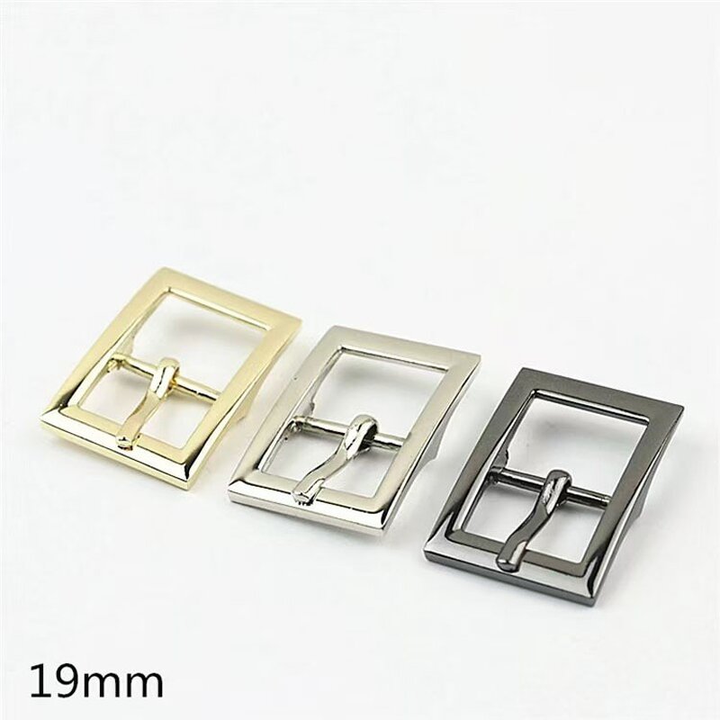 Leather Strap Buckle Factory - OEM/ODM 20mm 25mm Metal Adjustable Double Center Bar Pin
