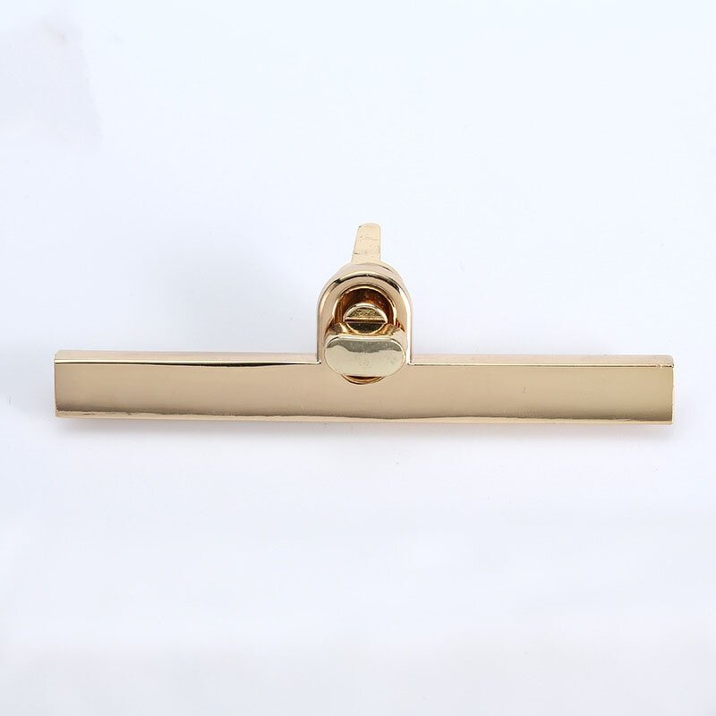 Bag Locks Factory - OEM/ODM High Quality Twist Gold Color Metal Turn Lock for Luggage