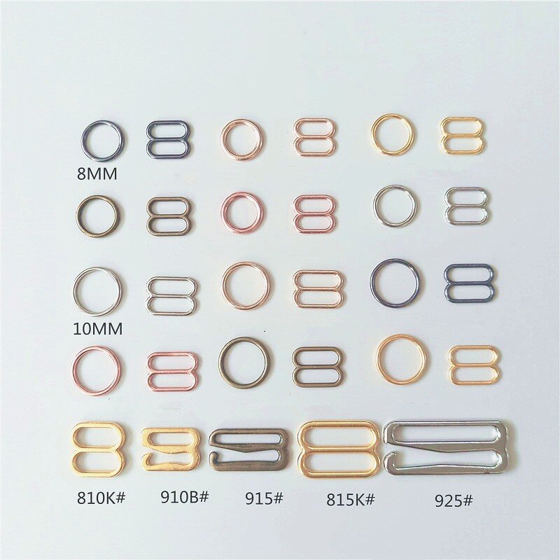 Underwear Slider Manufacturer - OEM/ODM Custom Logo Metal Buckle Adjuster G Hook Round Ring