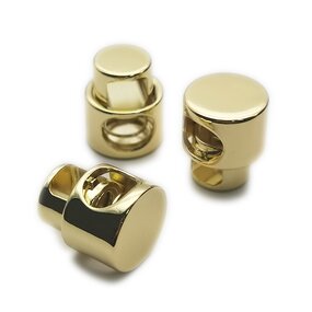 Drawstring Cord End Cap Manufacturer - OEM/ODM High Quality Gold Alloy Metal Plating Steel