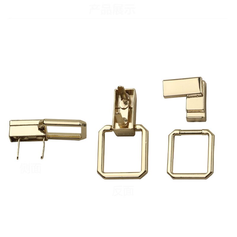 Brass Plate Connector Factory - OEM/ODM DIY Bag Strap Hanger Hand-Made Luggage Accessories