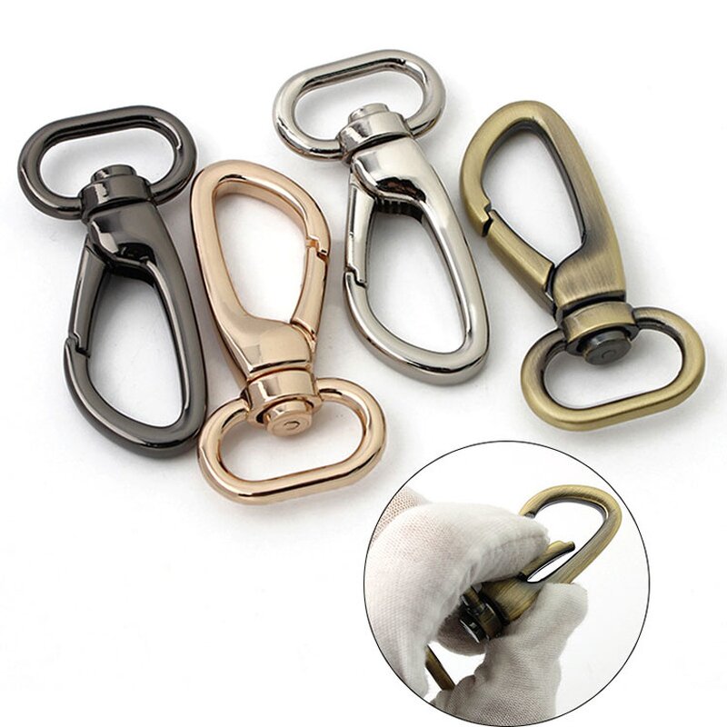 Swivel Snap Hook Manufacturer - OEM/ODM Custom Logo Heavy Durable Zinc Alloy for Handbag