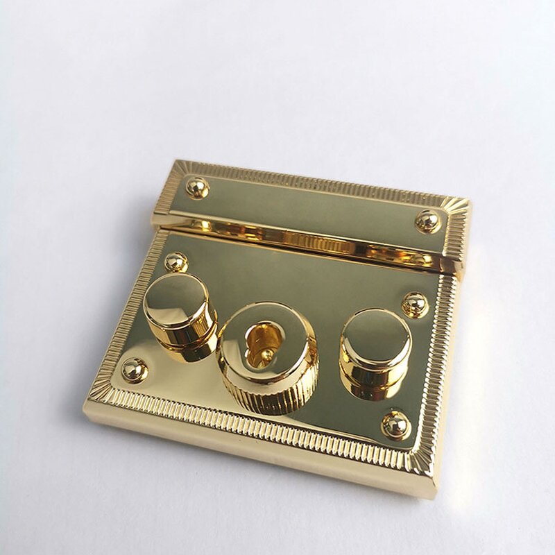 Bag Lock Manufacturer - OEM/ODM Alloy with Key DIY Leather Craft Lady Handbag Closure