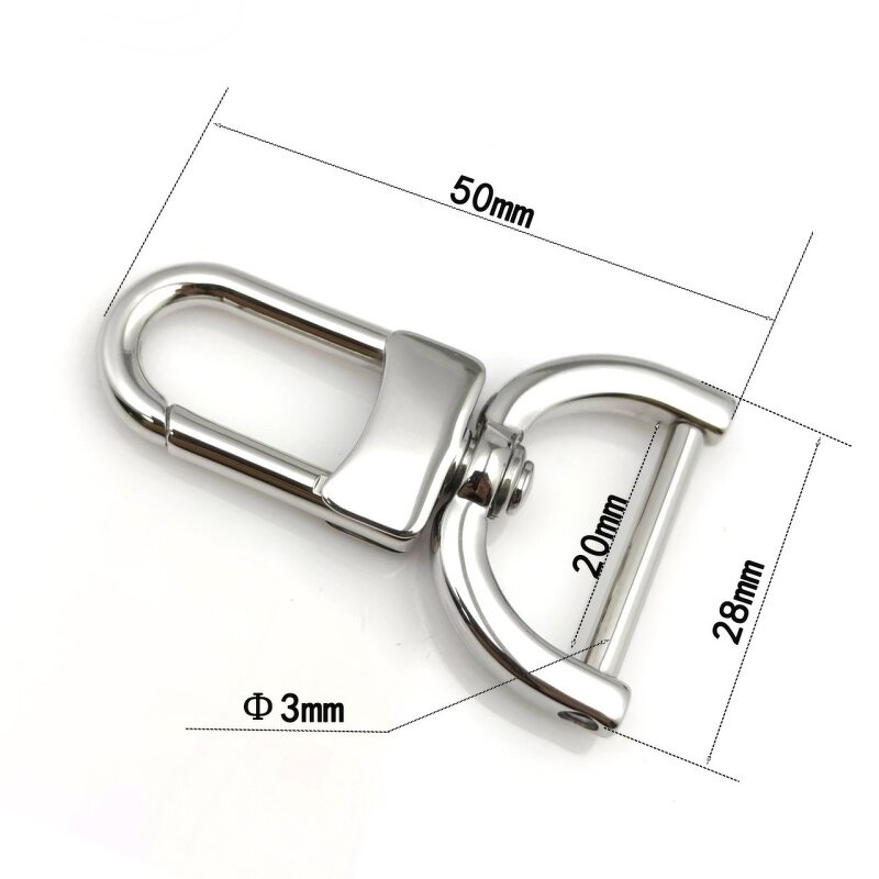 Metal Snap Hook Factory - OEM/ODM Wholesale Custom Size Swivel Zinc Alloy for Bags