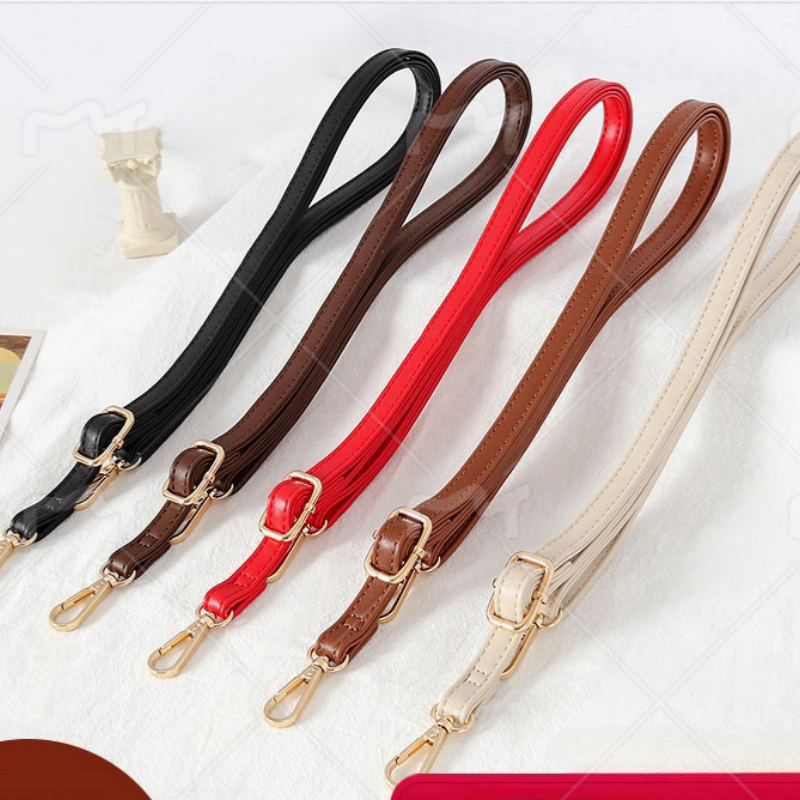 Bag Strap Manufacturer - OEM/ODM Candy Colorful 12mm Width Detachable Leather Replacement
