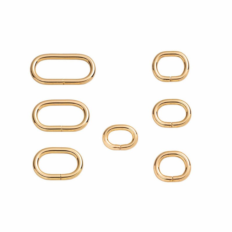 Oval Loop Ring Buckle Manufacturer - OEM/ODM Custom Metal Iron Welded for Dog Collar