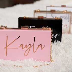 Acrylic Evening Bag Manufacturer - OEM/ODM Factory Custom Clear Crossbody for Women Wedding