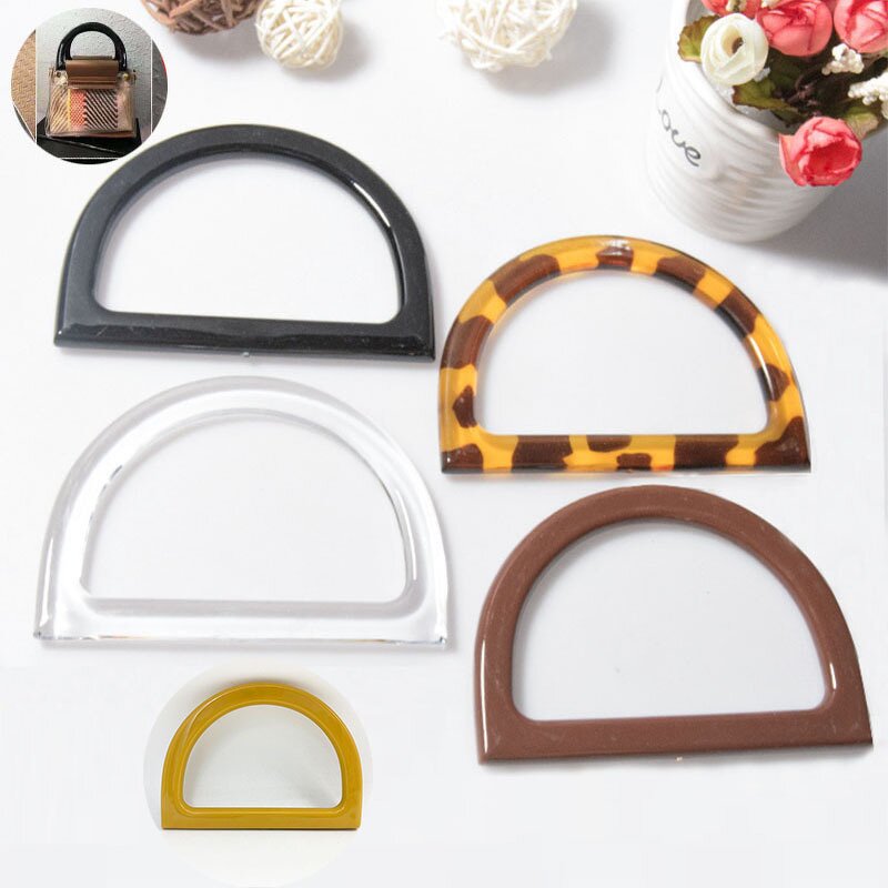 Acrylic D Ring Factory - OEM/ODM 128.5CM Factory Price Bag Accessories Circle Ring Plastic