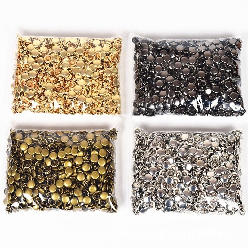 Metal Connector Factory - OEM/ODM 8MM Iron Brass for Watch Band Leather Belt Claw Nail