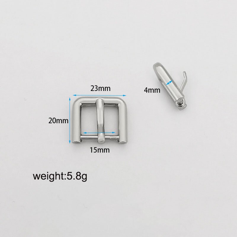 Belt Buckle Manufacturer - OEM/ODM Custom Logo 32mm Zinc Alloy Pin Buckle Simple Style