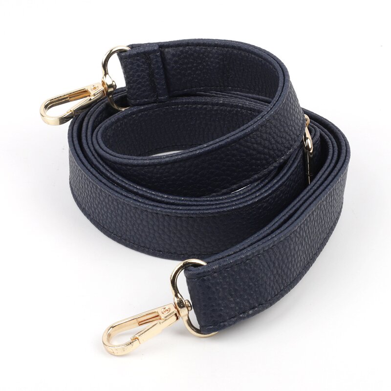 Pu Leather Strap Factory - OEM/ODM Black High Quality 25mm Width Detachable for Handbag