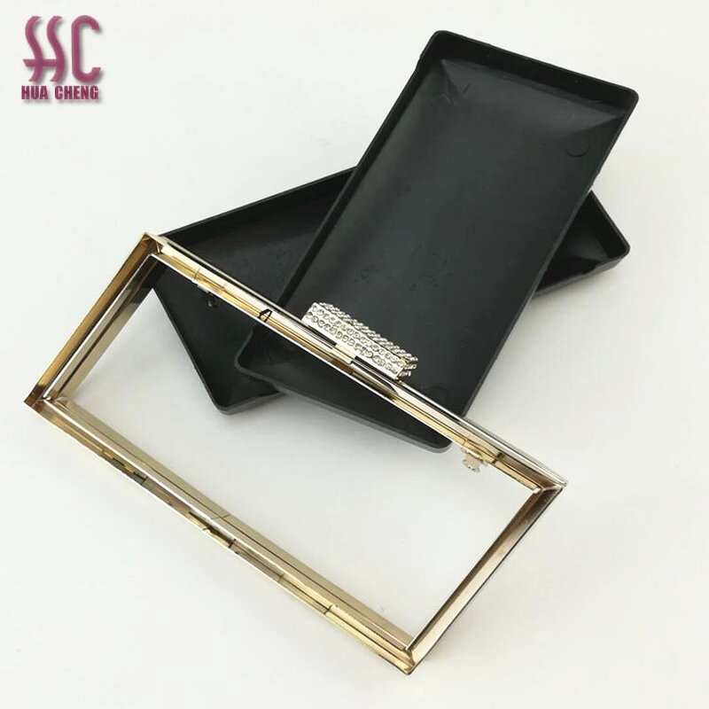 Heart Shape Purse Frame Factory - OEM/ODM Lady Evening with Plastic Box