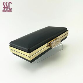 Heart Shape Purse Frame Factory - OEM/ODM Lady Evening with Plastic Box