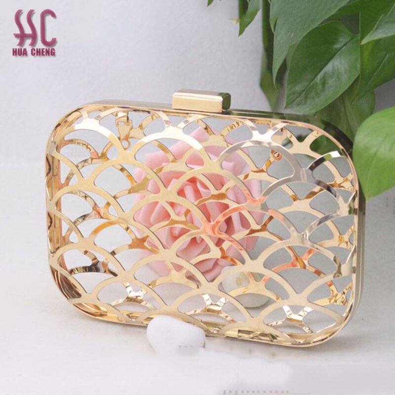 Flower Box Purse Frame Factory - OEM/ODM Delicate for Lady Evening Bag Party Clutch