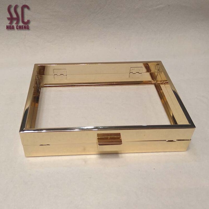 Mini Metal Purse Frame Factory - OEM/ODM Small Size Cute Fancy Design with Plastic Shell