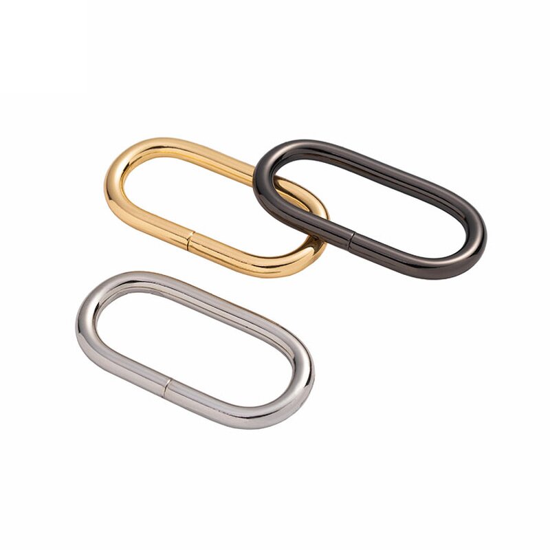 Metal Keychain Buckle Factory - OEM/ODM Egg Shape Round Oval Spring Snap Hooks