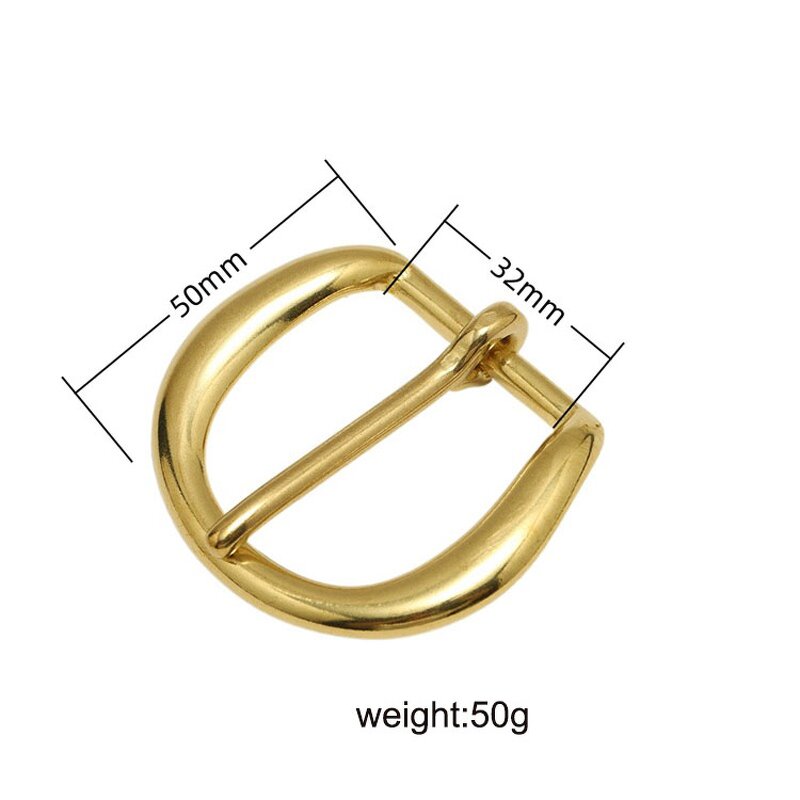 Brass Belt Clip Factory - OEM/ODM 20mm 25mm 38mm Original Solid Brass Retro