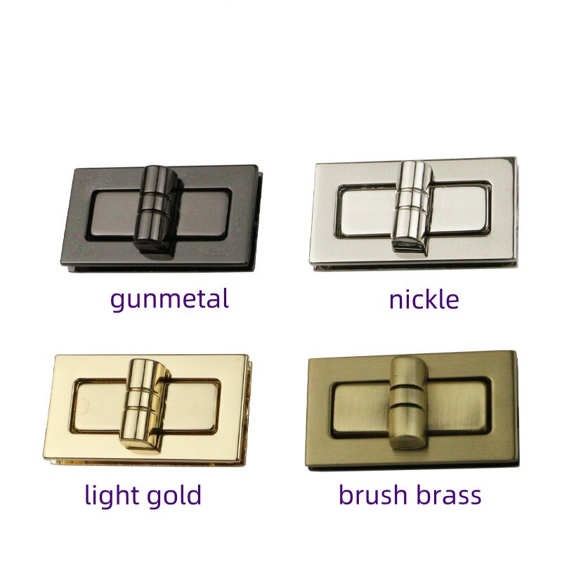 Kiss Lock Frame Factory - OEM/ODM Antic Bronze 8.5cm Metal Clasp Coin Frame Accessories