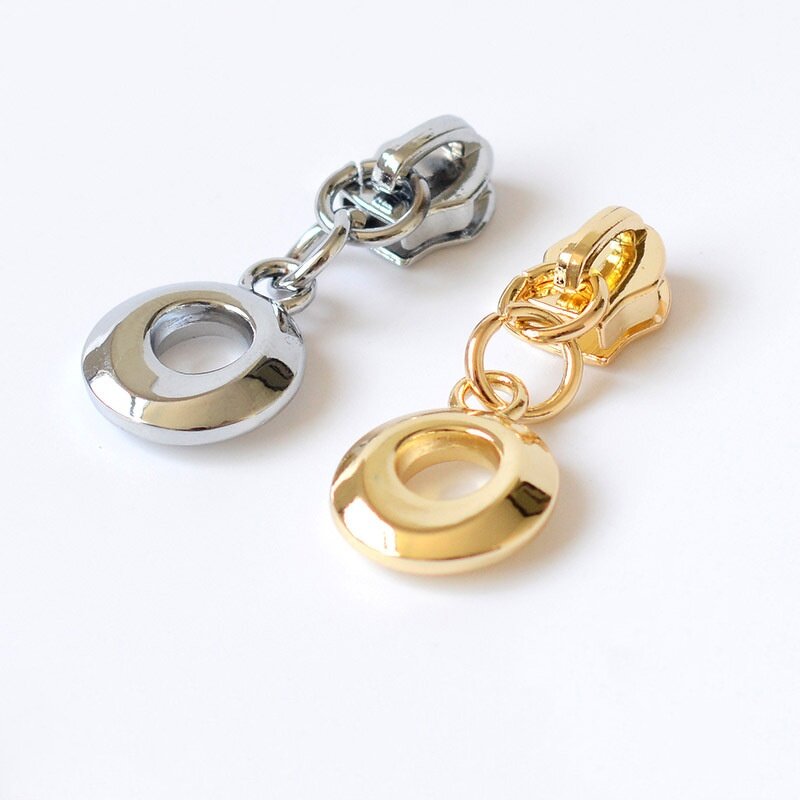 Zipper Slider Puller Factory - OEM/ODM Hot Sale Heart Shape Design #5 for Nylon Zipper