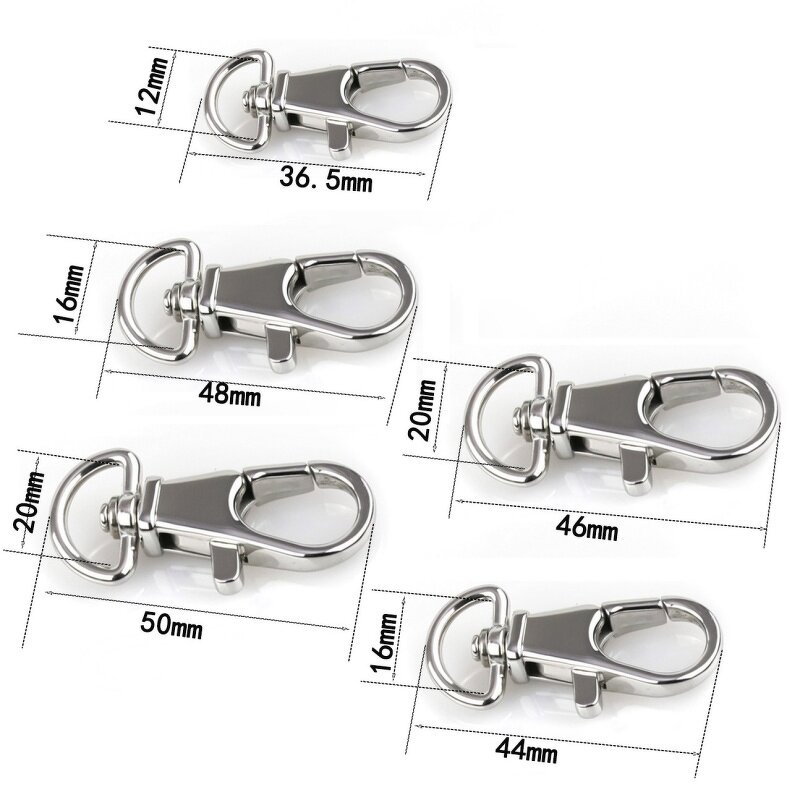 Bag Hardware Manufacturer - OEM/ODM 316 Stainless Steel Snap Hook Swivel