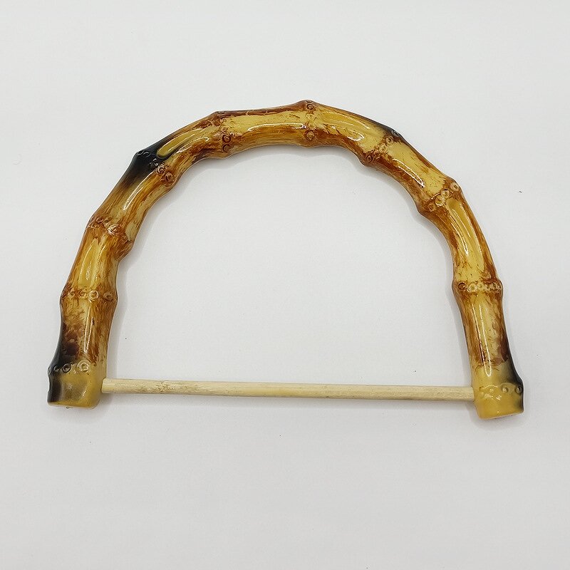 Luggage Accessories Factory - OEM/ODM 1511cm DIY Hardware Woven Bag Handle Plastic Bamboo