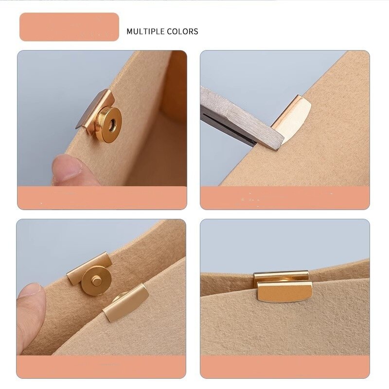 Leather Magnetic Buckle Factory - OEM/ODM 2017mm Fasteners for Garment Cloth Bag Hardware