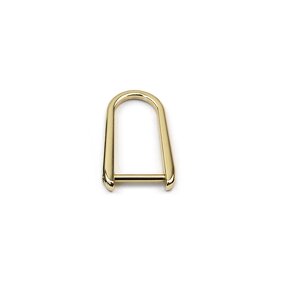 D Ring Bag Hardware Factory - OEM/ODM 19mm Nickel Plated Semi-Circular Removable Screw