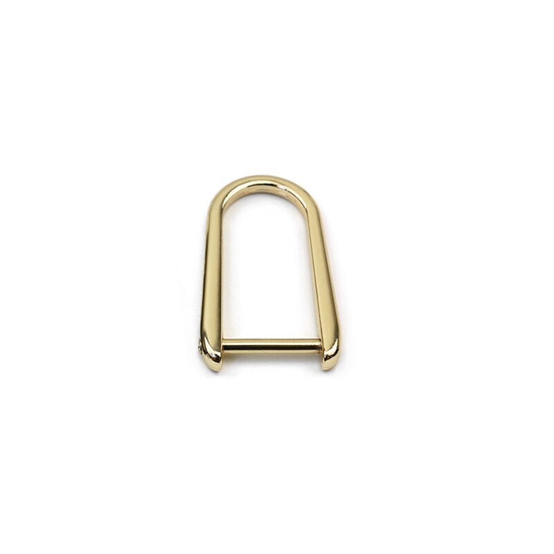 D Ring Bag Hardware Factory - OEM/ODM 19mm Nickel Plated Semi-Circular Removable Screw