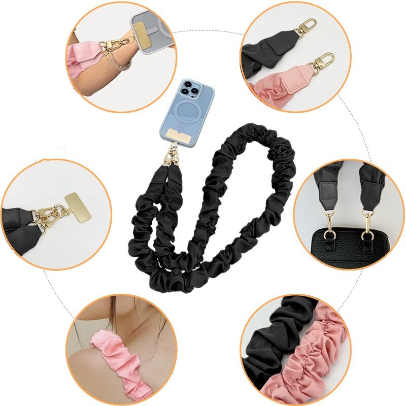 Mobile Phone Strap Manufacturer - OEM/ODM Fashion Wrist Strap Elastic Solid Assorted Color