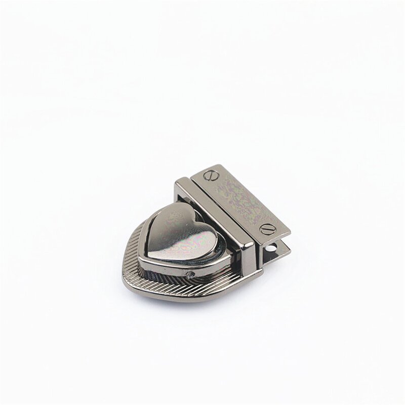 Bag Lock Manufacturer - OEM/ODM Custom Logo Color Oval Shape Turn Lock for Leather Handbag