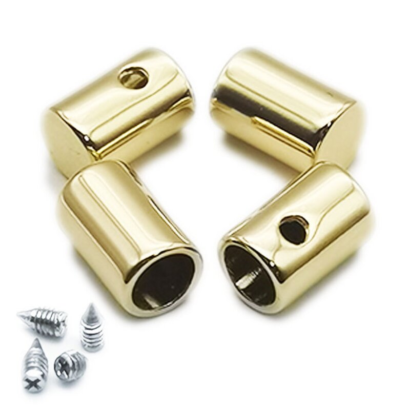 Rope Stopper Factory - OEM/ODM High Quality Gold Metal Drawstring Cord End Cap for Clothes