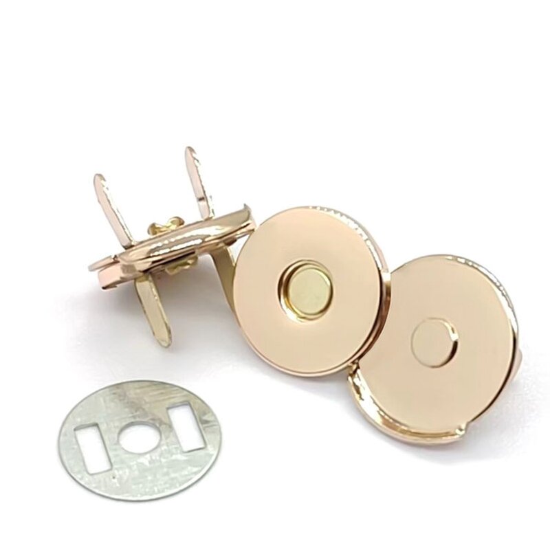 Magnetic Button Factory - OEM/ODM Professional 18mm 14mm10mm Round Metal Strong Press for Bags